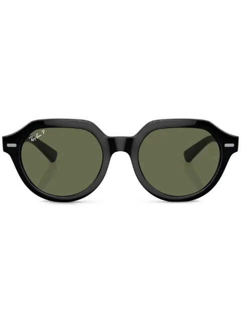 Gina round-frame sunglasses