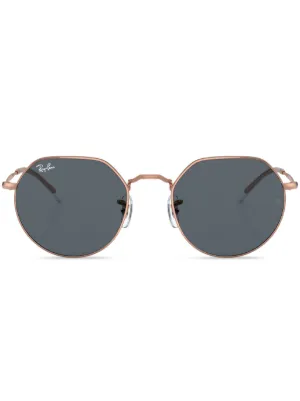 Ray-Ban round-frame Sunglasses | Gold | FARFETCH ZA