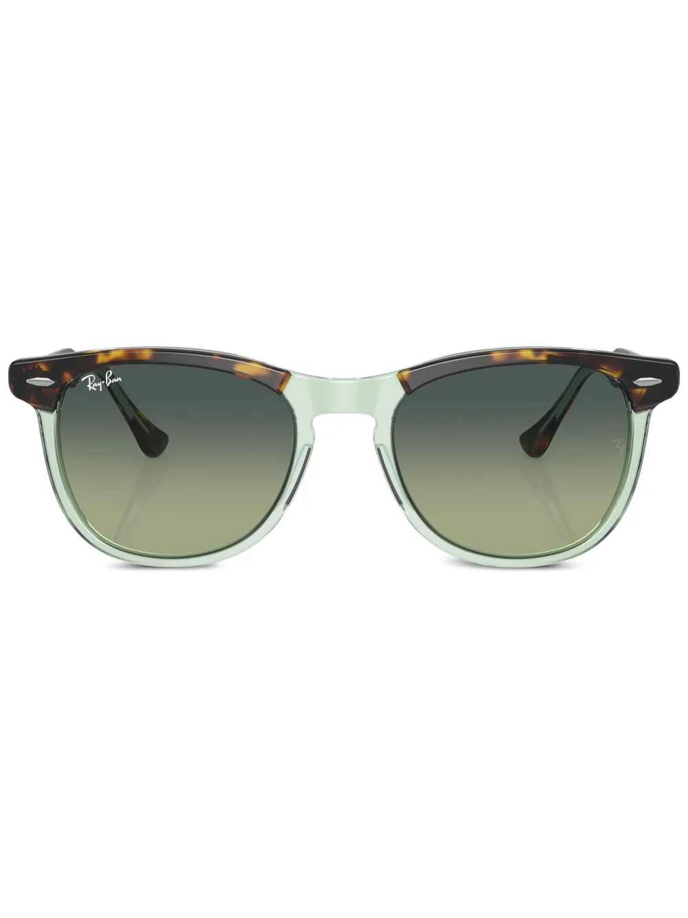 Ray Ban Eagle Eye Round-frame Sunglasses In Braun