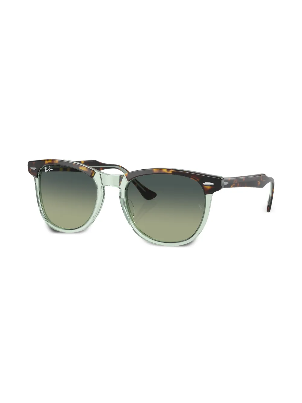 Ray Ban Eagle Eye Round-frame Sunglasses In Braun