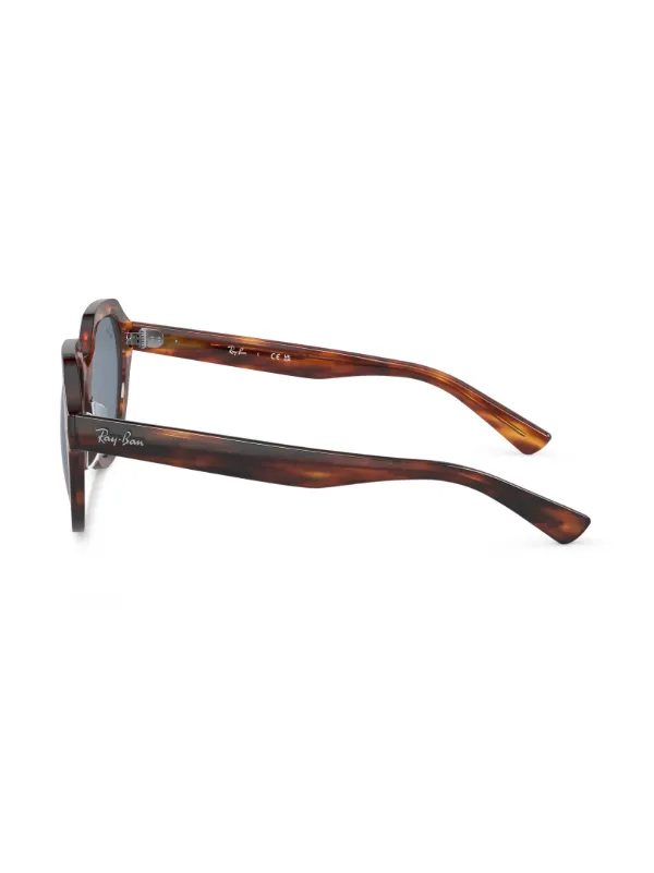 Ray-Ban Gina round-frame Sunglasses Brown FARFETCH PH