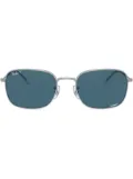 Ray-Ban tinted-lenses square-frame sunglasses - Silver