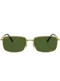 Ray-Ban tinted-lenses square-frame sunglasses - Gold