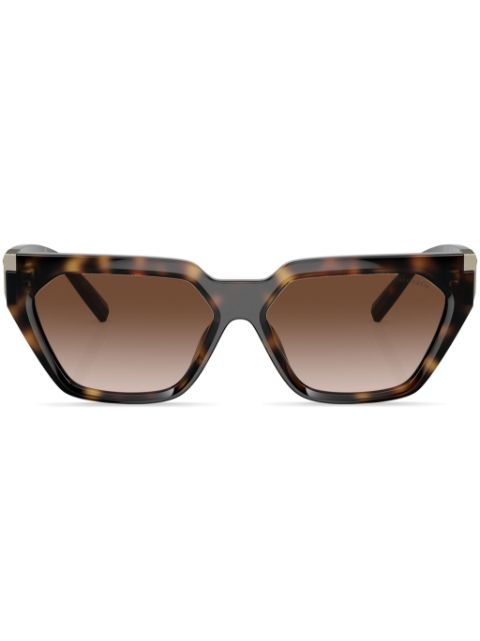 Tiffany & Co Eyewear tortoiseshell-effect cat-eye sunglasses