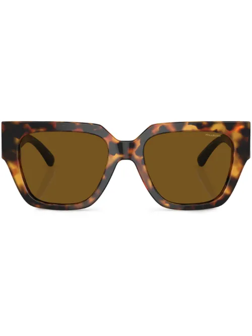Lunettes de soleil à monture oversize - Versace Eyewear - Modalova