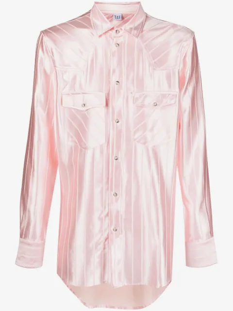 Winnie NY stripe-print shirt