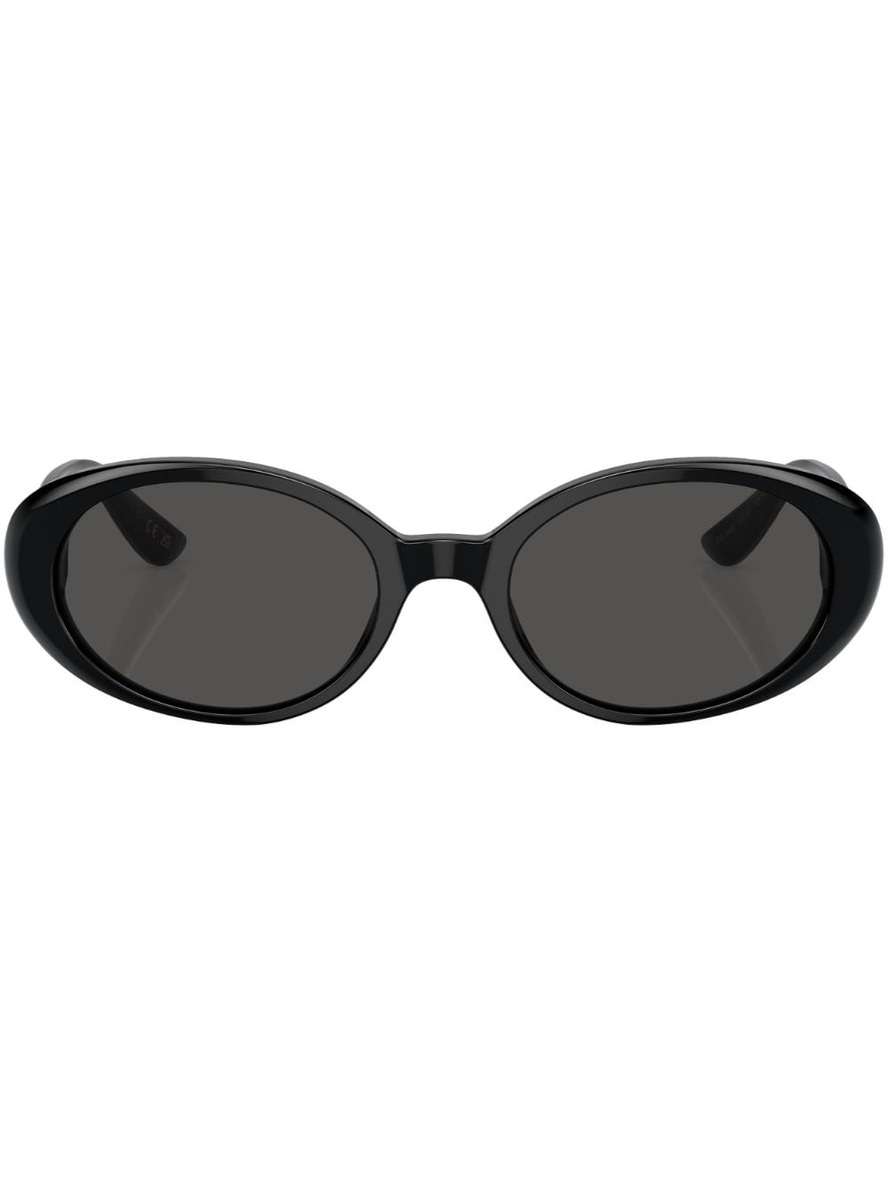 Dolce & Gabbana Tinted Round-frame Sunglasses In Schwarz
