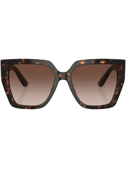 Lunettes de soleil à monture oversize - Dolce & Gabbana Eyewear - Modalova