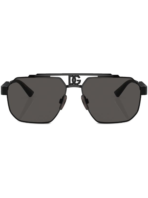 Oakley logo-plaque Sunglasses - Farfetch