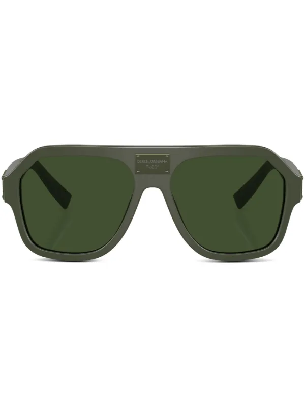 Dolce and hotsell gabbana green sunglasses