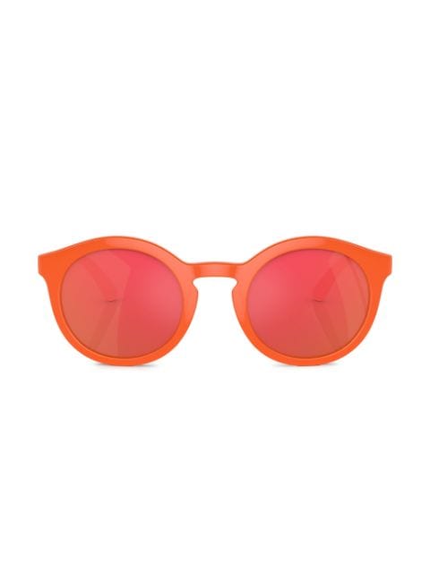 Dolce & Gabbana Kids logo-print round-frame sunglasses