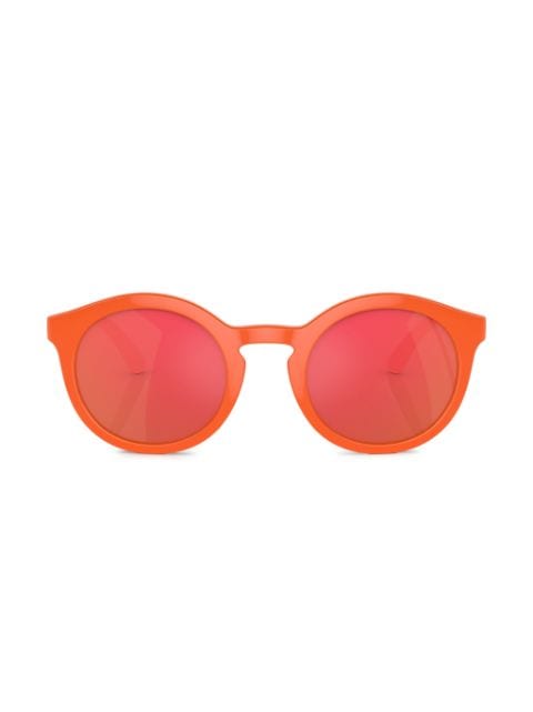 Dolce & Gabbana Kids - logo-print round-frame sunglasses