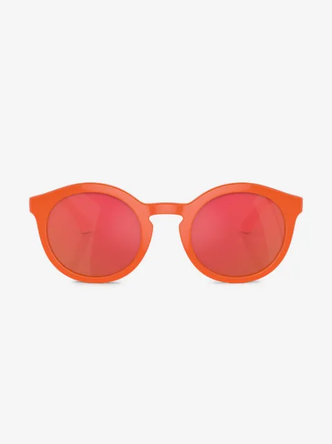 Dolce & Gabbana Kids logo-print round-frame sunglasses
