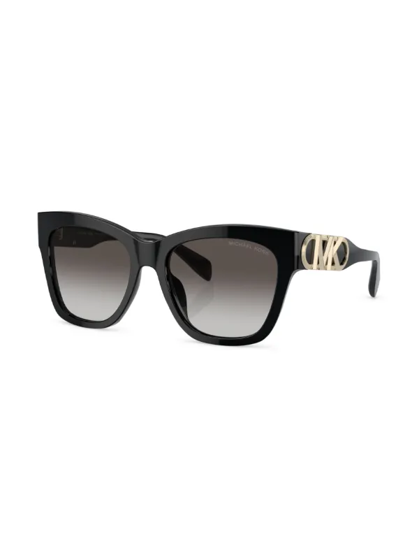 Michael Kors logo-plaque Tinted Sunglasses | Black | FARFETCH display picture 1