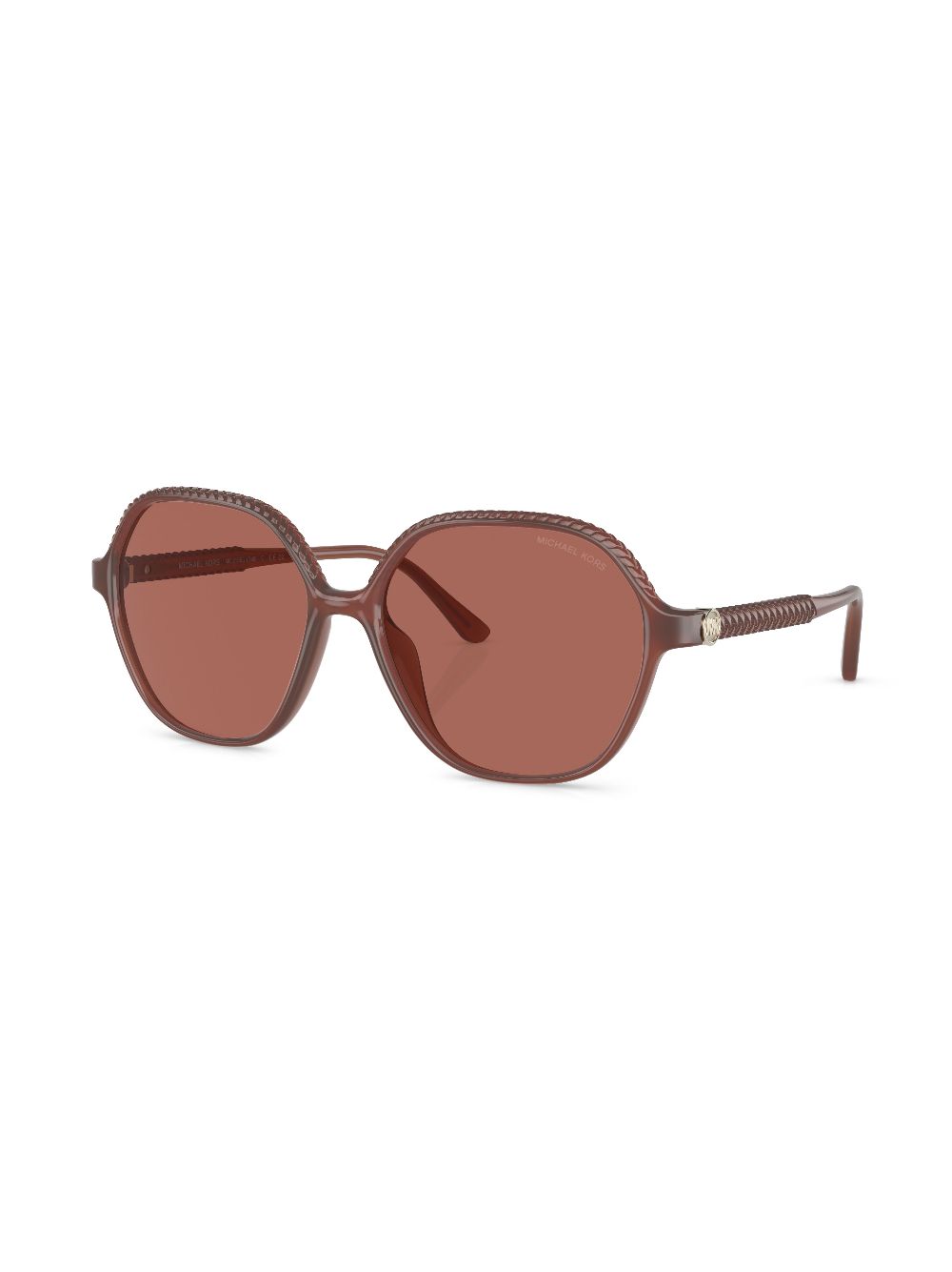 Michael Kors Bali oversize-frame sunglasses - Brown