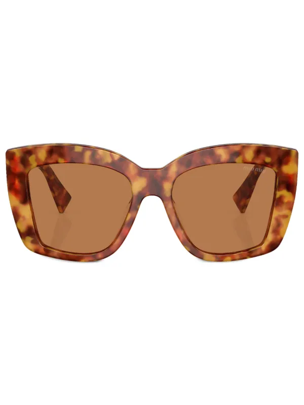 Miu miu 2025 tortoise sunglasses