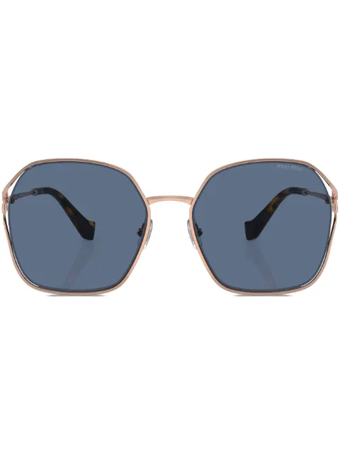 Miu Miu Eyewear oversized-frame tinted sunglasses
