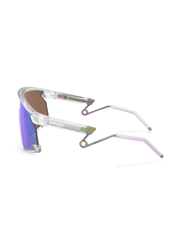 Oakley BXTR ミラーレンズ サングラス | ホワイト | FARFETCH JP