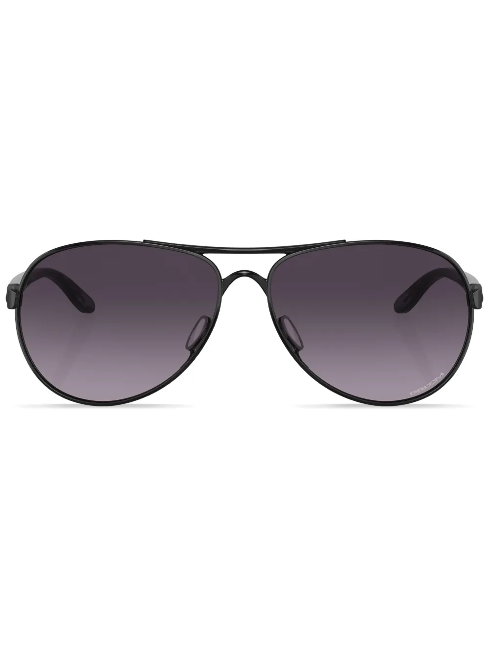 Shop Oakley Feedback Pilot-frame Sunglasses In Schwarz