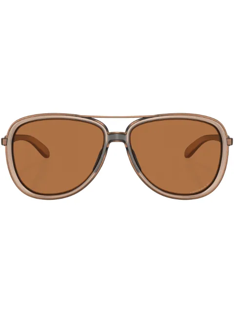 Oakley Split Time pilot-frame sunglasses 