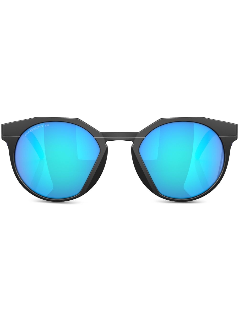 Shop Oakley Hstn Round-frame Sunglasses In Schwarz