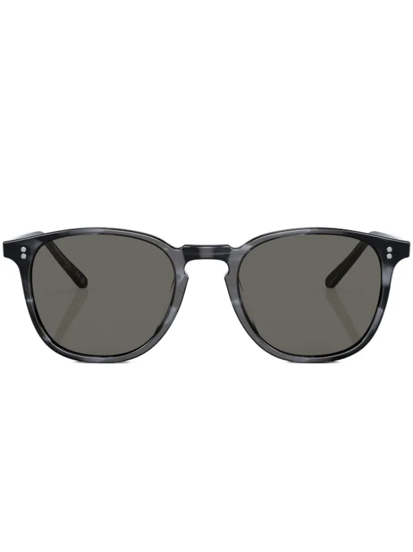 Oliver Peoples Finley 1993 ラウンドフレーム サングラス | ブルー