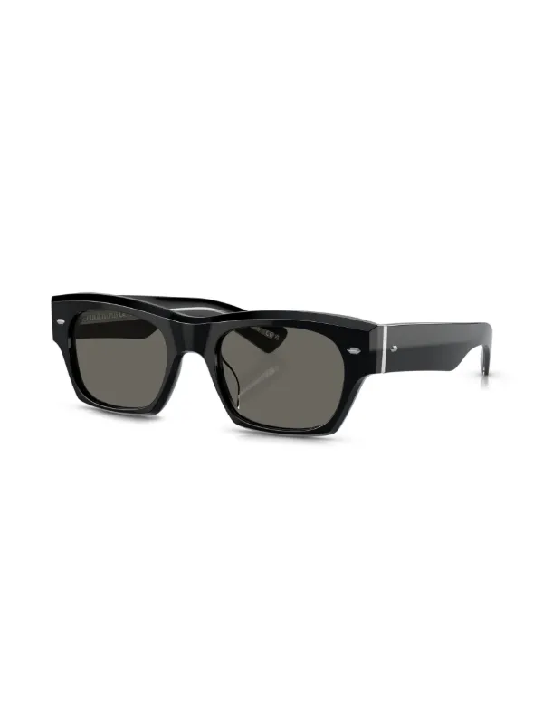 Oliver Peoples Kasdan rectangle-frame Sunglasses Black FARFETCH GE