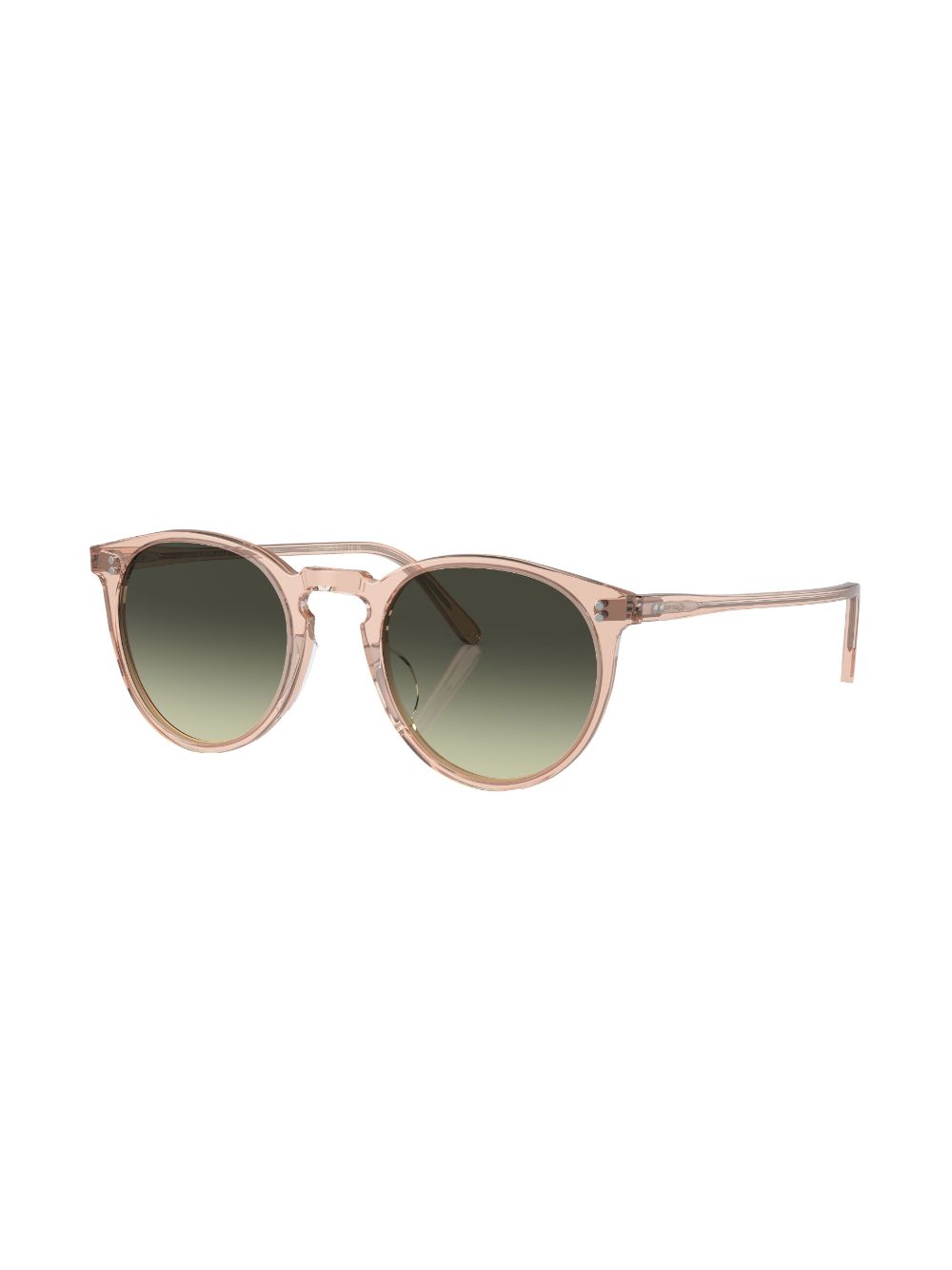 Oliver Peoples O'Malley zonnebril met rond montuur - 1758BH Champagne Quartz