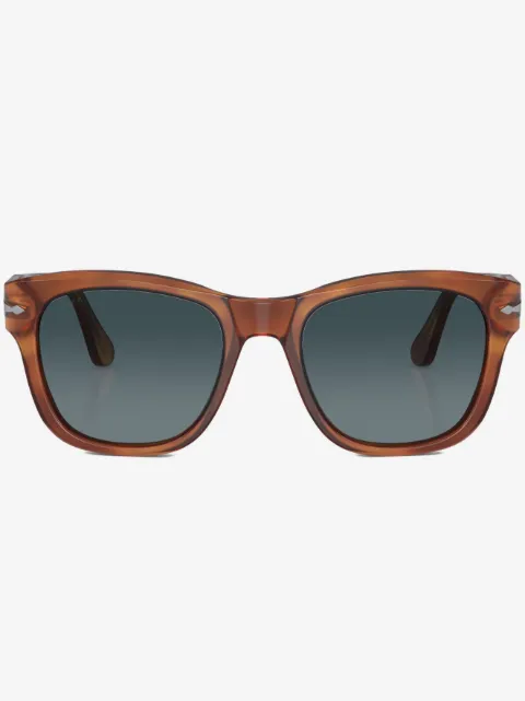 Persol lunettes de soleil à monture ronde 