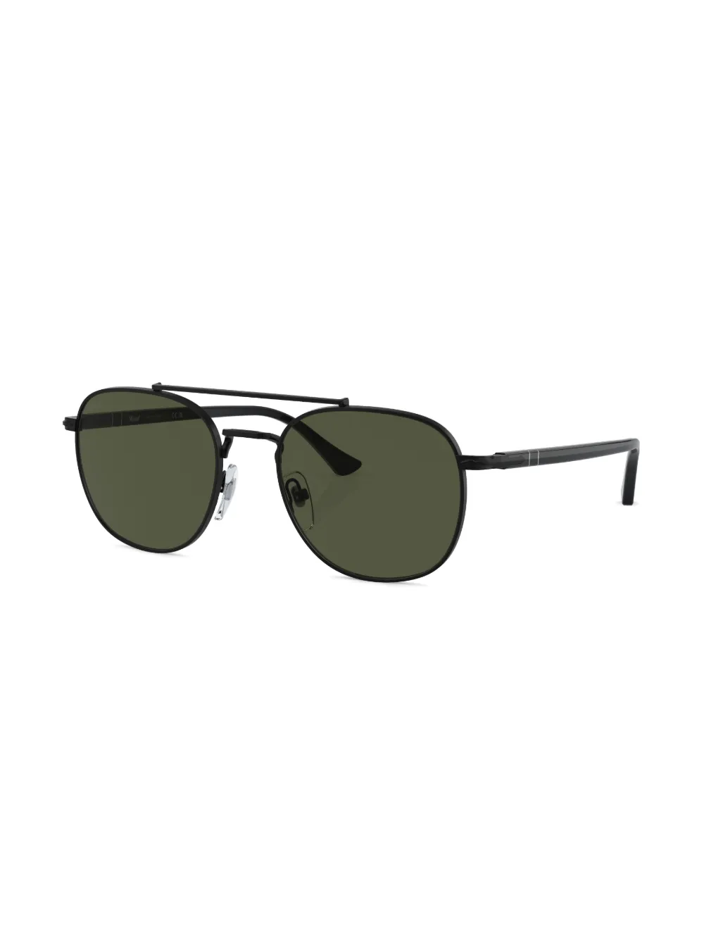 Persol Round-frame Sunglasses In Black