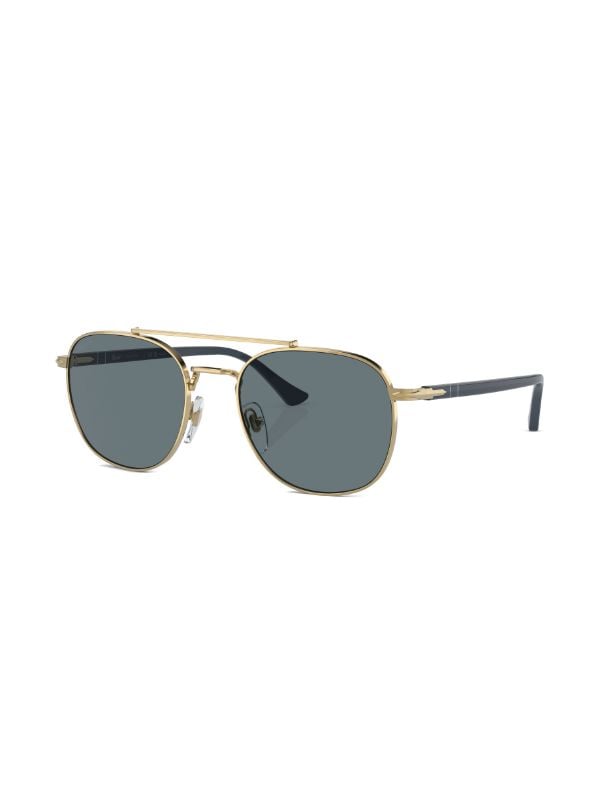 Persol discount gold sunglasses