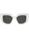 Prada Eyewear cat-eye frame sunglasses - White