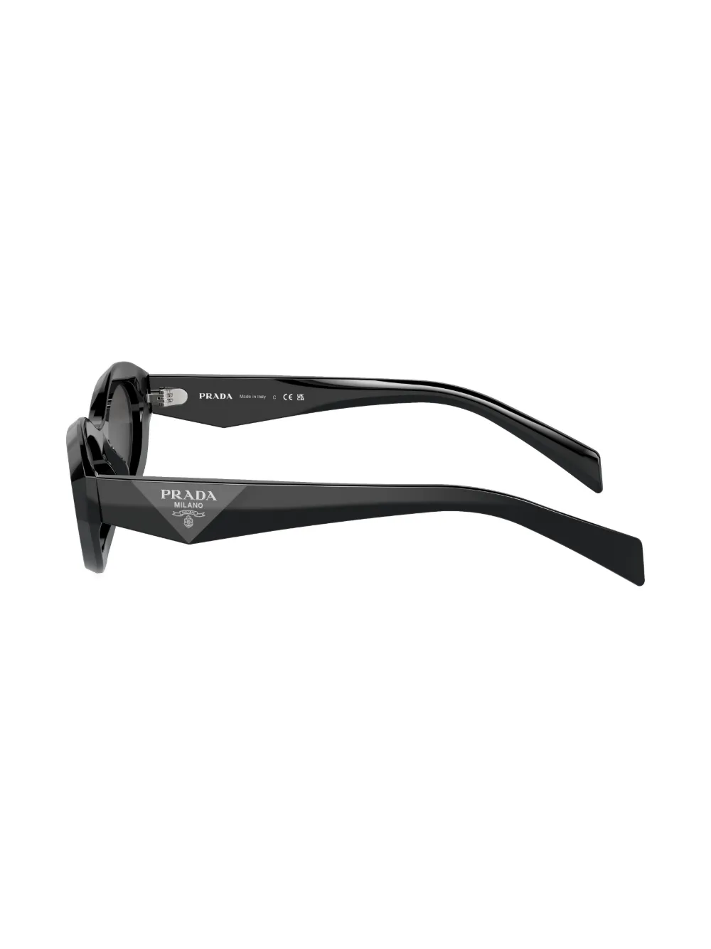 oval-frame sunglasses