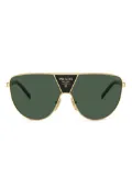 Prada Eyewear oversize-frame sunglasses - Gold