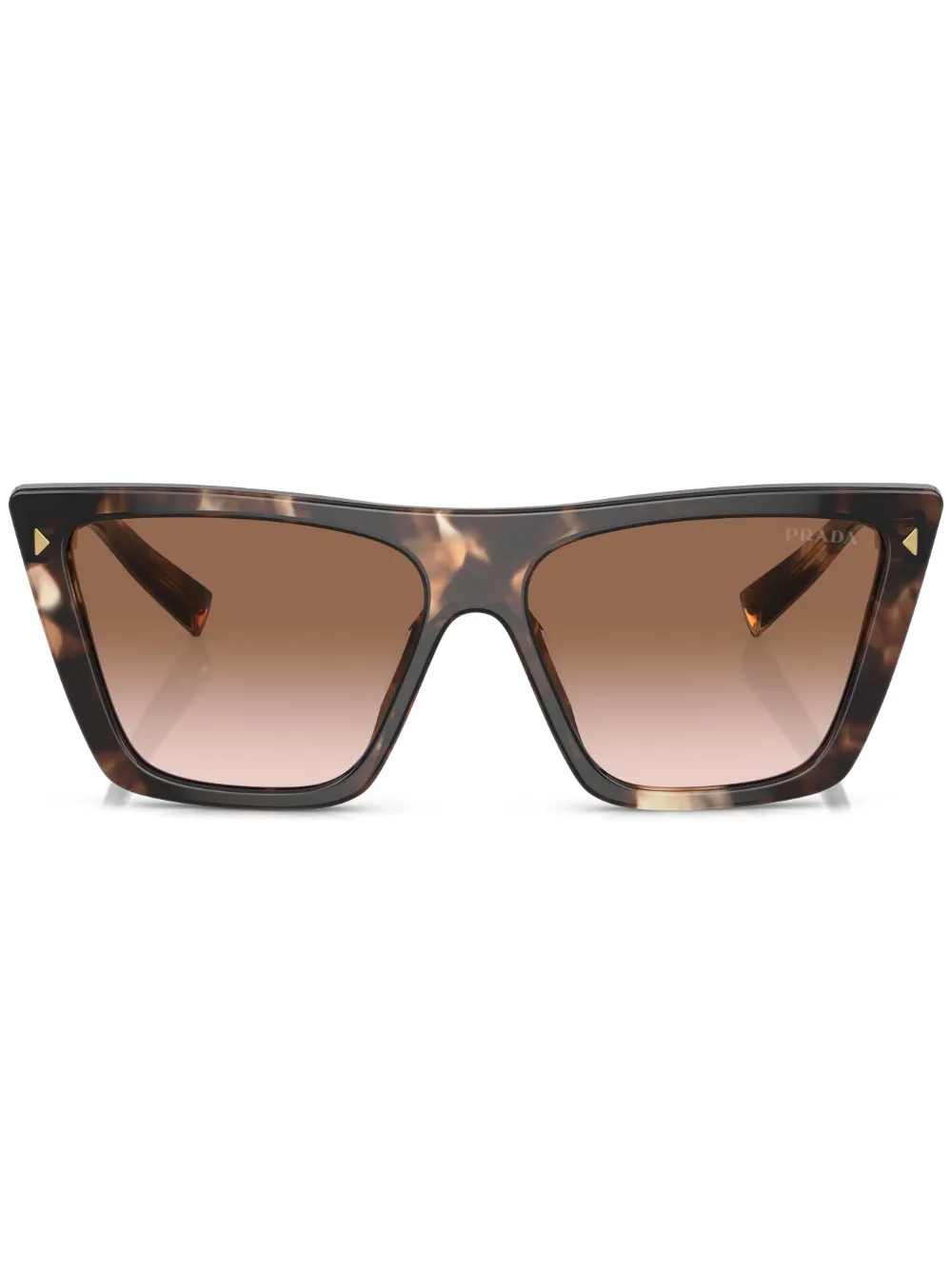 Prada Cat-eye Frame Sunglasses In Brown