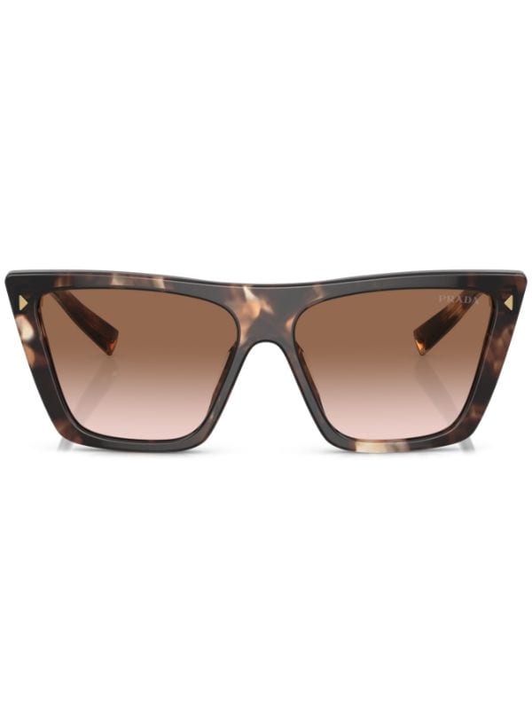 Prada Eyewear cat-eye Tinted Lens Sunglasses - Farfetch