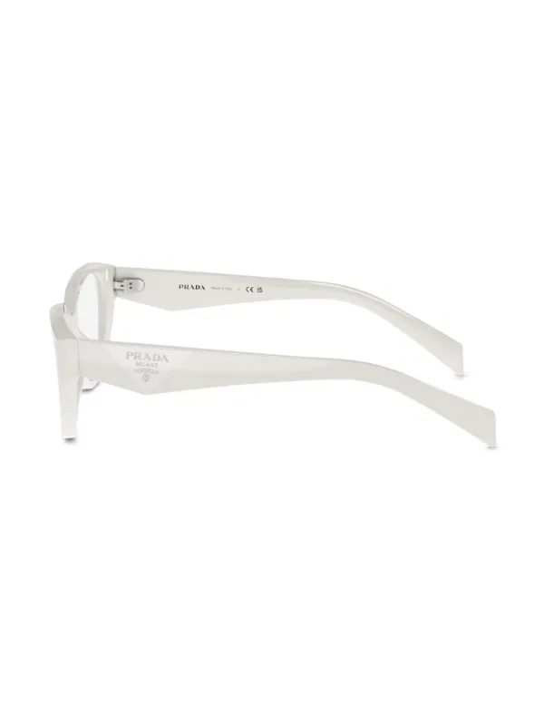 Prada Eyewear cat-eye Frame Glasses | Black | FARFETCH