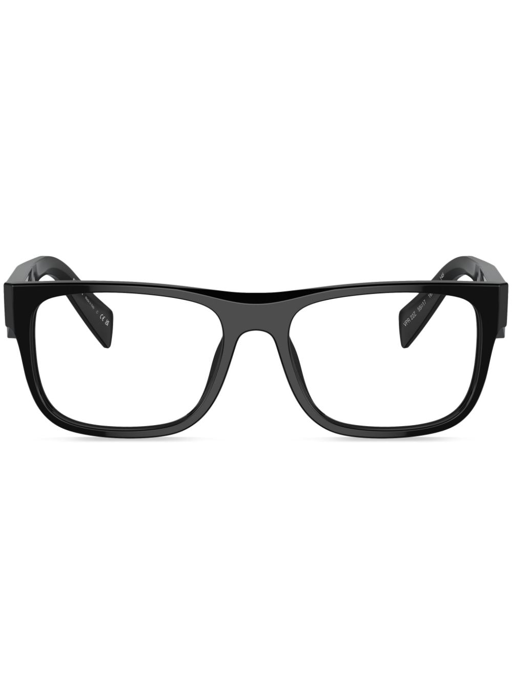 Prada Square-frame Glasses In Schwarz