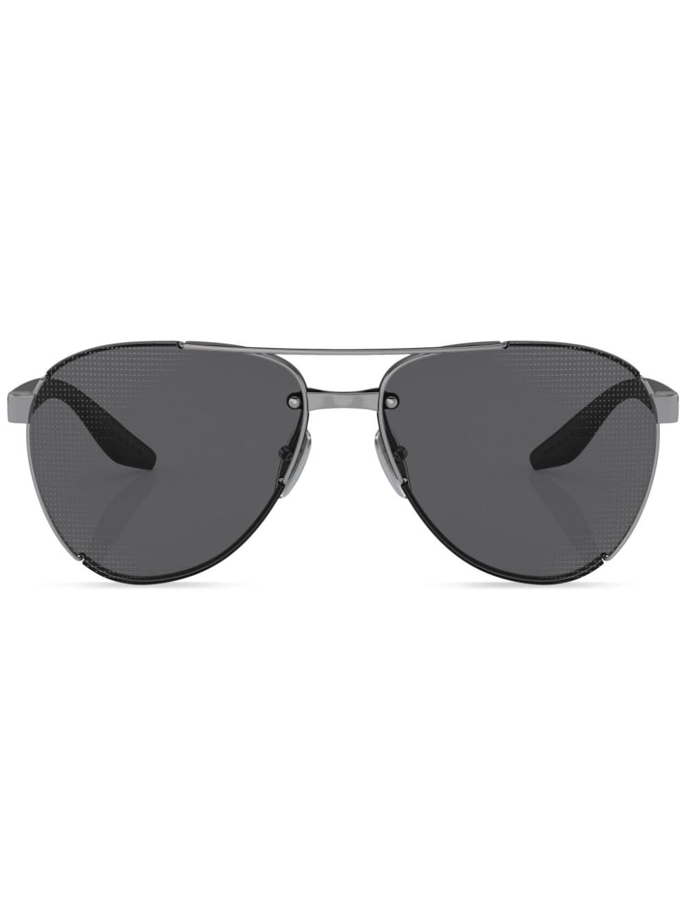 aviator-frame sunglasses