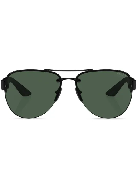 Prada Linea Rossa aviator-frame sunglasses 