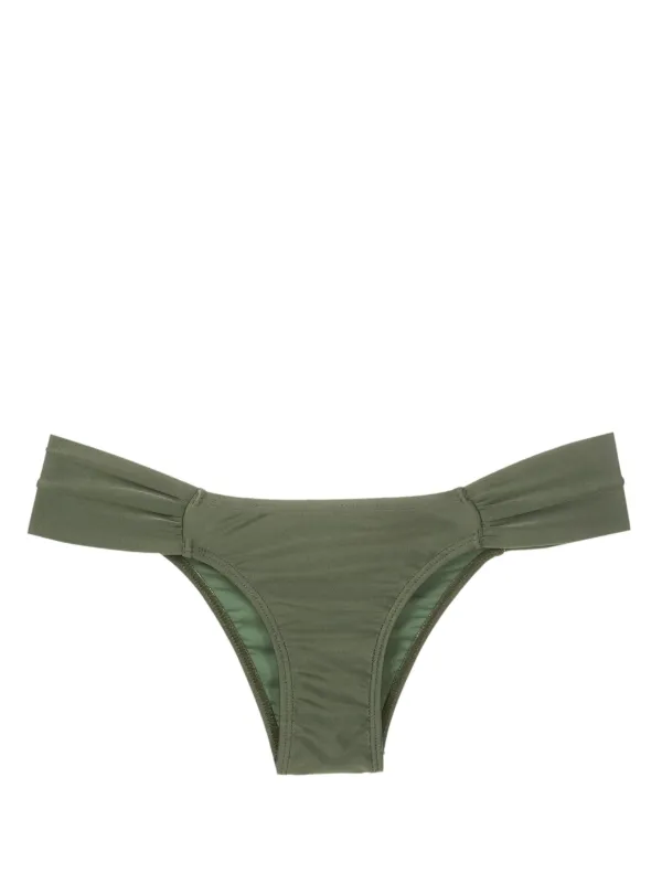 Lygia Nanny Ritz low-rise Bikini Bottoms Green FARFETCH IN