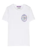 Scotch & Soda graphic-print cotton T-shirt - White