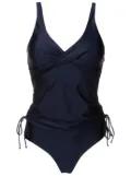 Lygia & Nanny Bruma twist-detail tankini - Blue