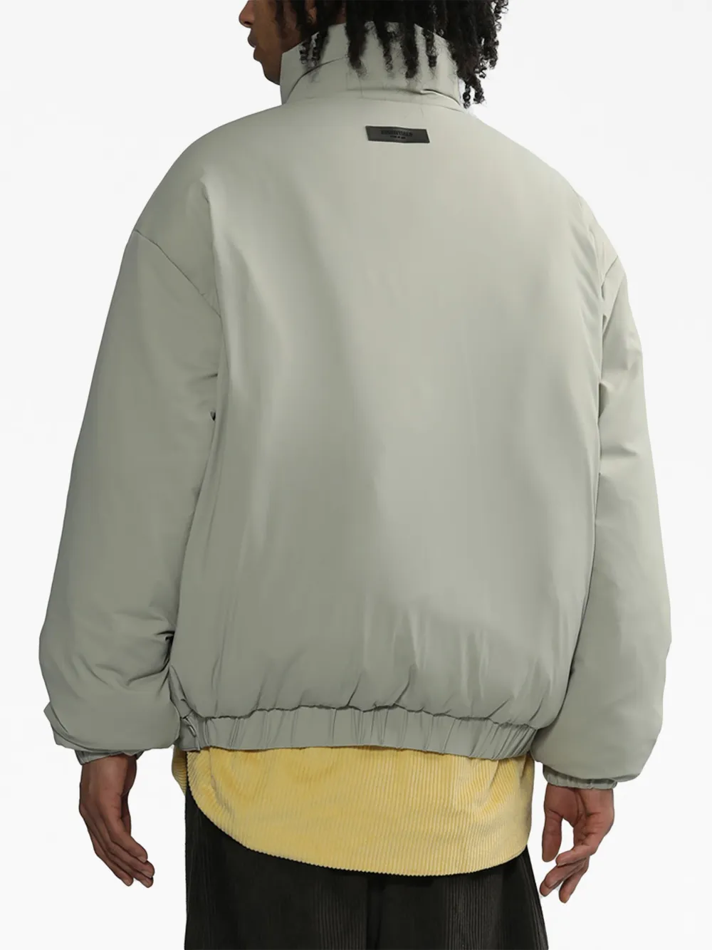 FEAR OF GOD ESSENTIALS Donsjack met hoge hals Beige
