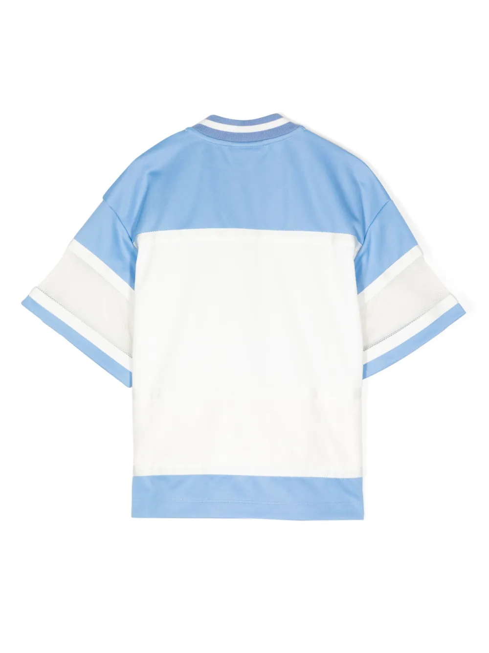 Fendi Kids T-shirt met logoprint - Blauw