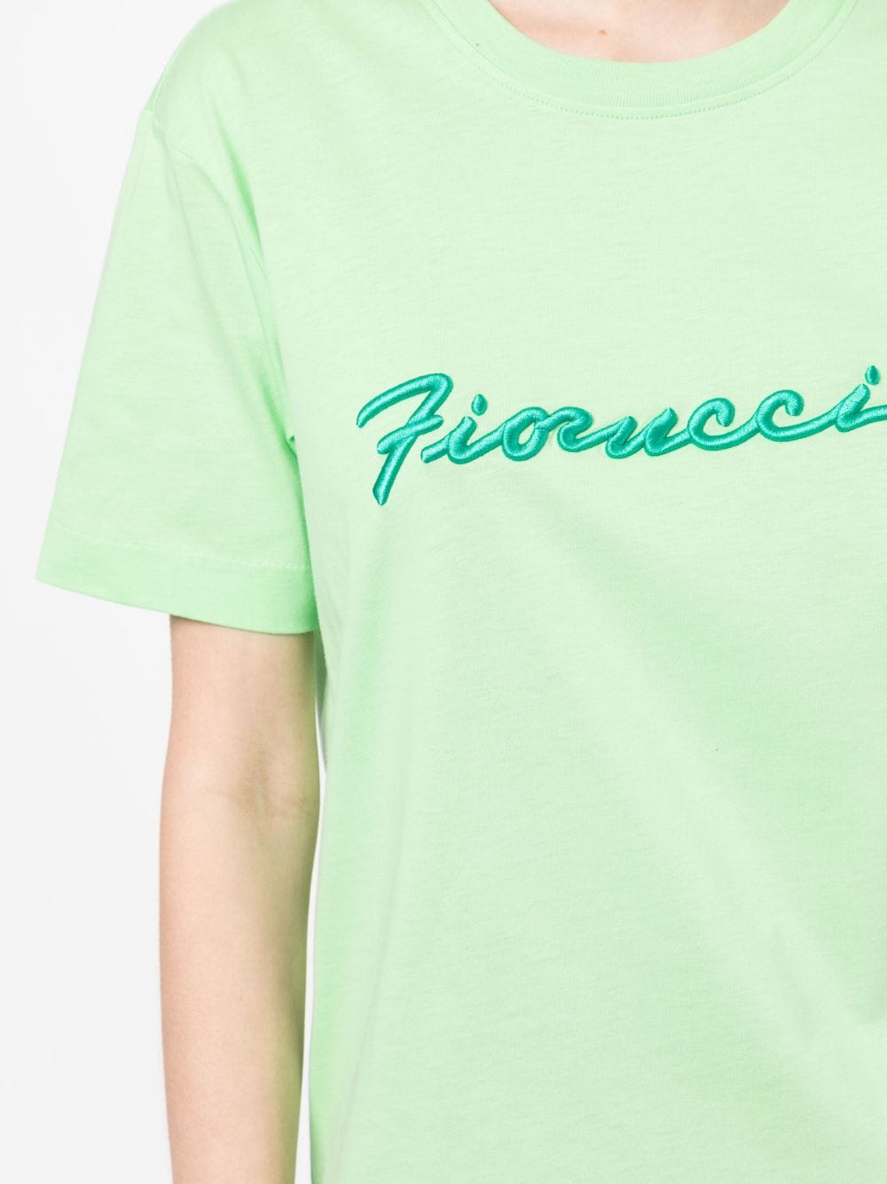 Fiorucci embroidered-logo T-shirt - Farfetch
