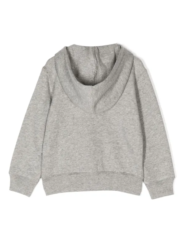 Ralph lauren grey on sale hoodie