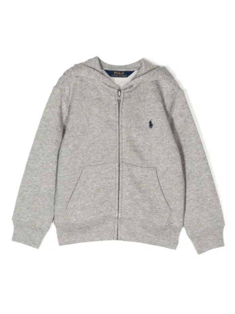 Ralph Lauren Kids Polo Pony zip-up hoodie