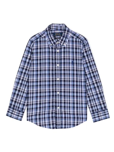 POLO RALPH LAUREN KIDS chemise à carreaux
