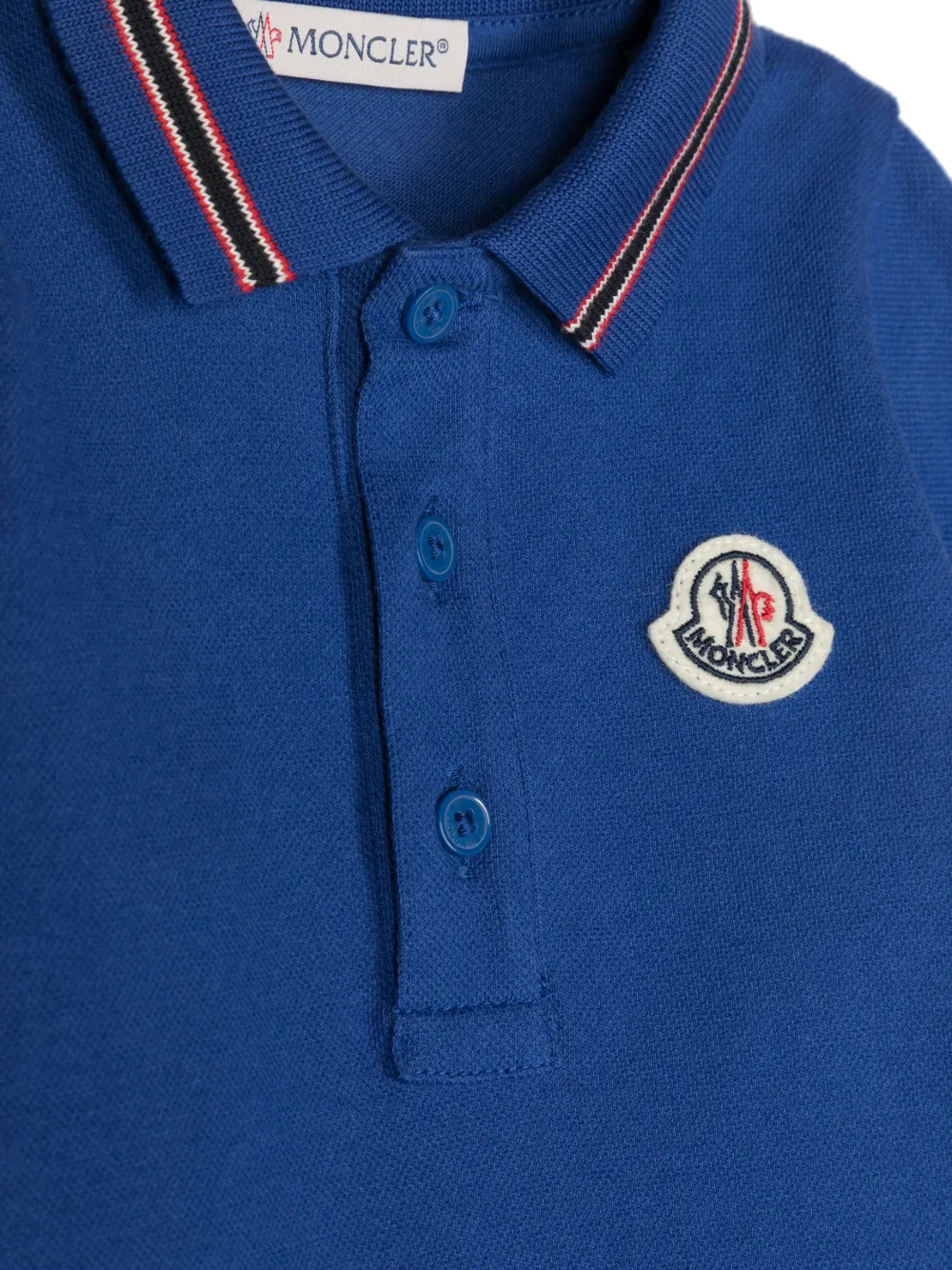 Moncler polo hotsell navy blue